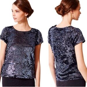 LEIFSDOTTIR + Anthropologie‎ sequined top